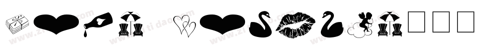 Love Romance字体转换